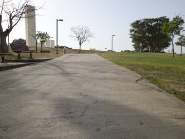 Yeşil Güzel Park Manzarası Edith Wolfson, Tel Aviv, İsrail