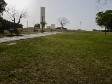Yeşil Güzel Park Manzarası Edith Wolfson, Tel Aviv, İsrail