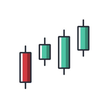 iş ve finans kavramı vektör çizimi.