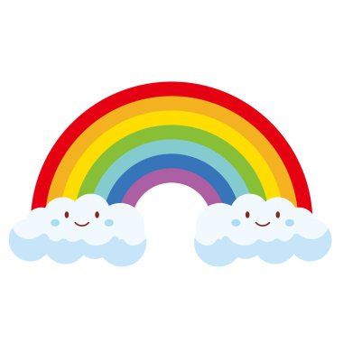 gökkuşağı renk ikonu vektör illüstrasyon tasarımı