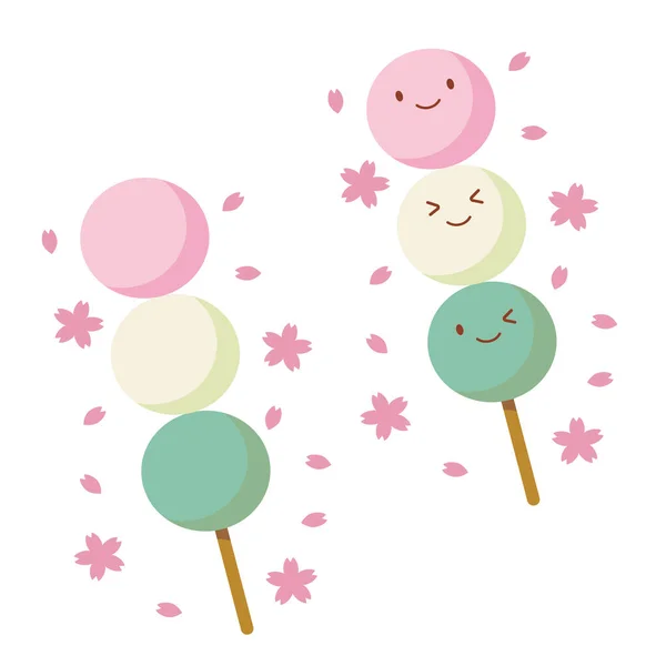 Cute Cartoon Sweet Candy Lollipop Vector Illustration — Stockvector