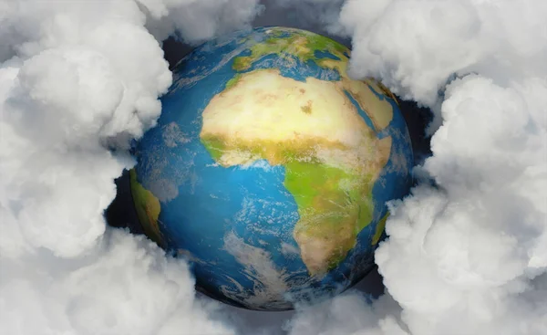 Earth Global Emissions — Stock Photo, Image