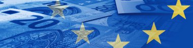 Sembolik imaj: AB ve para (Euro faturaları)