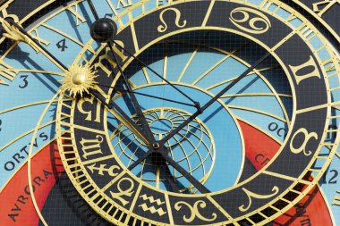 Prag fotoğraf serisi: Prag astronomik saatinin ayrıntıları