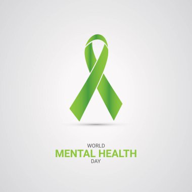 Dünya Akıl Sağlığı Günü için uygun bir konsept, Zihin 08 ile Dünya haritası