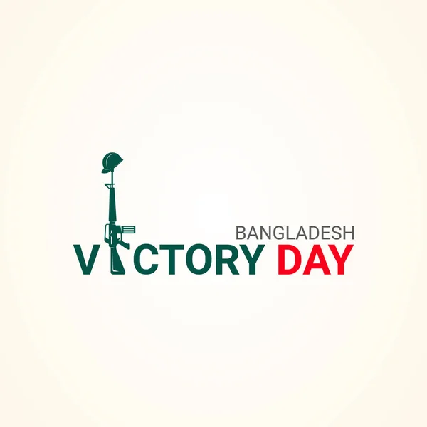 12月16日 孟加拉国国旗 海报和矢量艺术设计的胜利日快乐 12月16日孟加拉国胜利日 — 图库矢量图片
