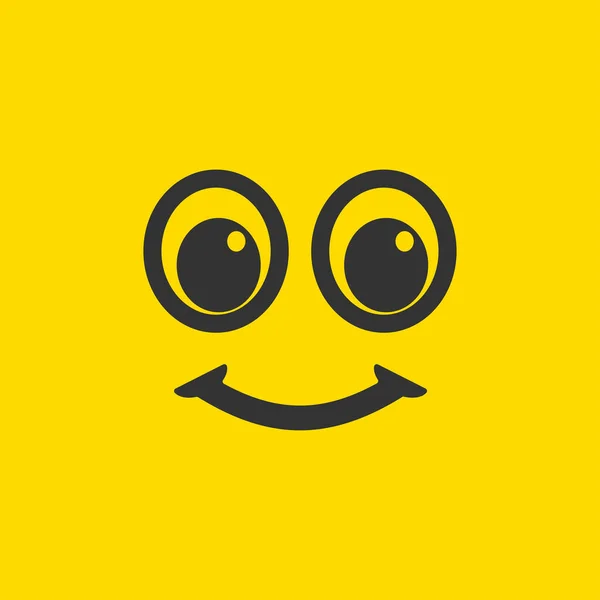 Smile icon. Happy face illustration symbol. Sign emotion vector.