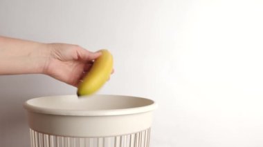 Gecikmiş muzlar geri dönüşüm ve imha için çöplüklere atılıyor.