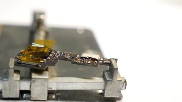 Mobile Phone Repair Digital Gadget Service Replacement Spare Parts — ストック動画