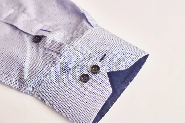 Untied Button Sleeve Shirt Self Service Small Household Chores — 图库照片