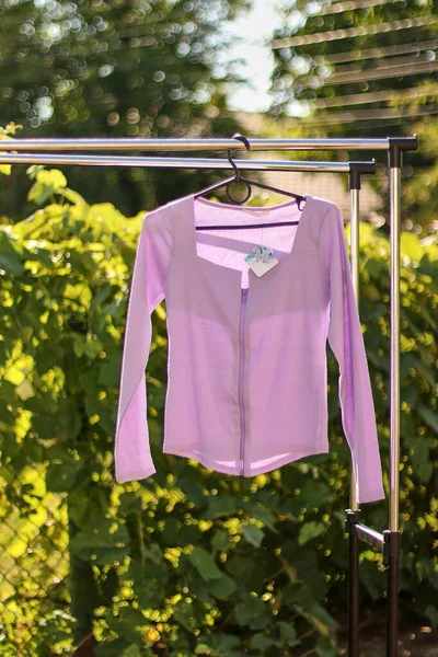 Beautiful Stylish Summer Blouse Hanger — Stock fotografie