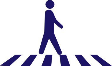 Yollarda yürüyen bir adamın resimlerini çizdim.