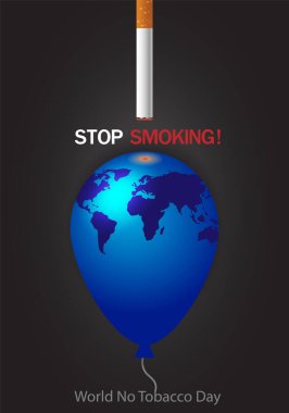 31 Mayıs Dünya Tütün Yok Günü. Sigara içmek yasak. Hayatın kısalmadan sigarayı bırak..