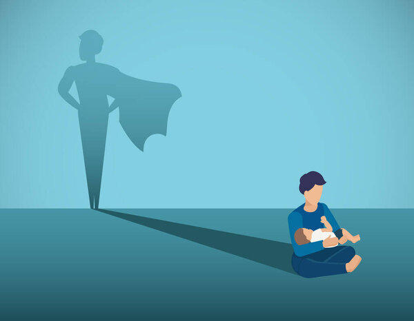 happy international father's day concept, can be use for card, poster, website, brochure background. vector illustration