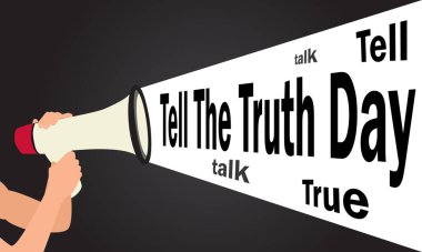 Gerçeği söyle günü. Tatil Koleksiyonu Temmuz.