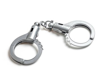 Çocukların plastik oyuncakları Polis kelepçeleri