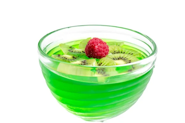 Green Fruit Jelly Kiwi Slices — Stock Photo, Image