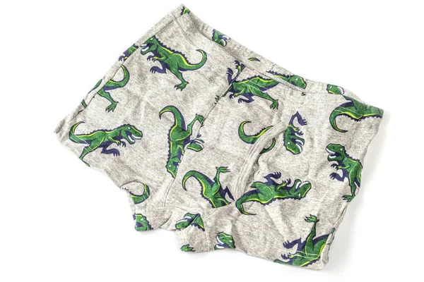 Children Underwear Form Panties Boy Dinos — Stock Photo, Image