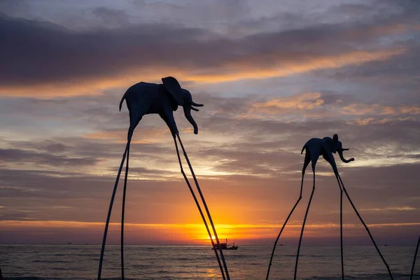 Onbir auf Stelzen als Turizm Sanato B Sunset