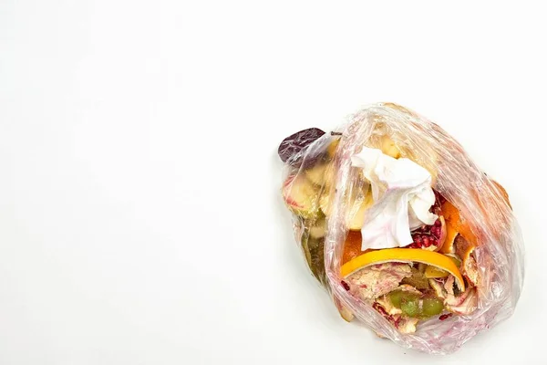 Fruit Scraps Collected Composting — Stok Foto