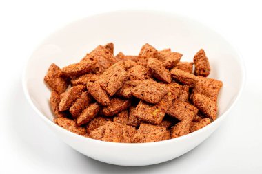 Kahvaltıda mısır gevreği.