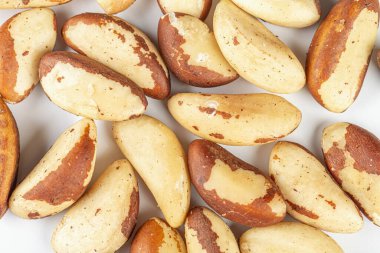 arka plan soyulmuş Brezilya fındık