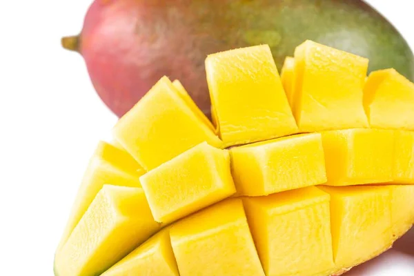 Close Sliced Ripe Mango — Foto de Stock