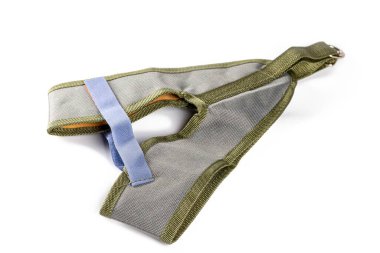 Beyaz arka planda Glisson döngüsü, tedavi için bir aygıt o