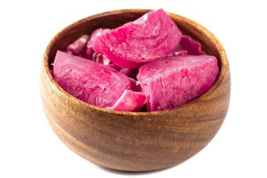 Tahta kasede pancar salamura lahana.