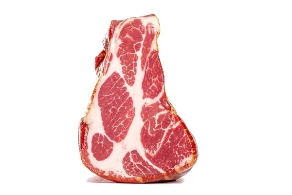 Αποξηραμένο Καπνιστό Χοιρινό Κρέας — Φωτογραφία Αρχείου