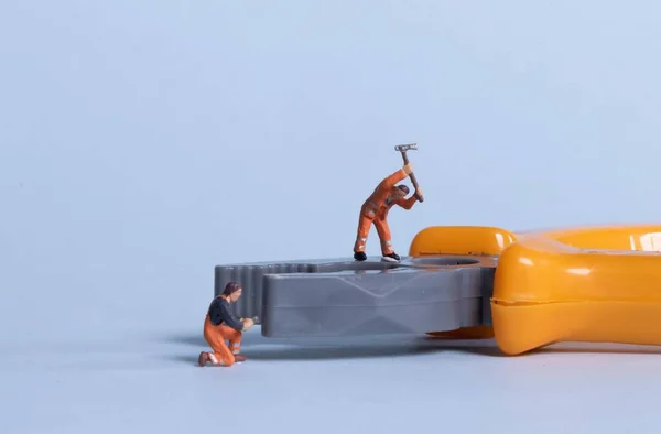 Two Miniature Workers Pliers — ストック写真