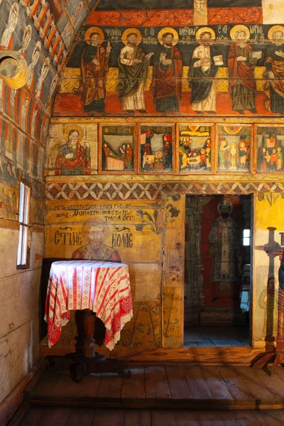 Antiga Igreja Ortodoxa Interior — Fotografia de Stock