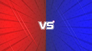 Çizgi roman tarzıyla modern arka plana karşı