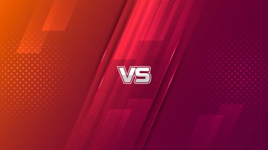 Modern versus background. Battle layout