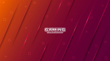 Modern lüks ışın tarzına sahip soyut oyun arkaplan tasarımı