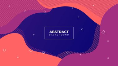 Modern soyut dinamik arka plan tasarımı. İniş sayfası, web sitesi, afiş, poster, olay vs. için çok kullanışlı. Vektör dikdörtgeni şekil arkaplanı