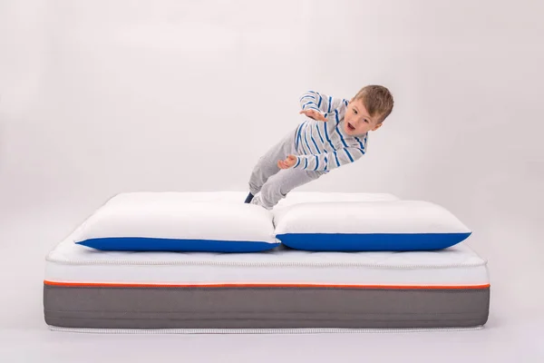 Twins Child Mattress Royalty Free Stock Images