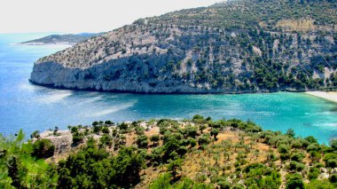 THASSOS ADA, GREECE 'NİN EMERALD PİLERİ