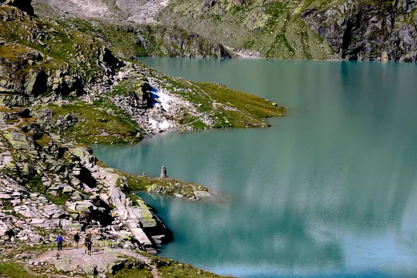 Jezioro Emaralda Alpy Austryjne — Zdjęcie stockowe