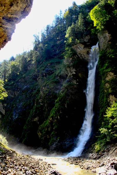 Quiet Waterfall Dos Áustricos — Fotografia de Stock