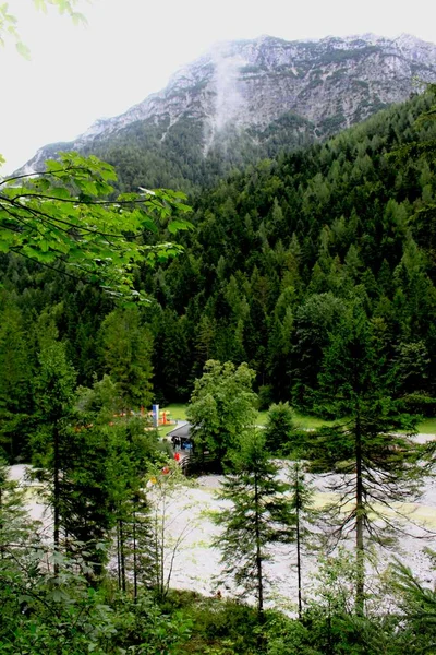 Vista Dalla Montan Austria — Foto Stock