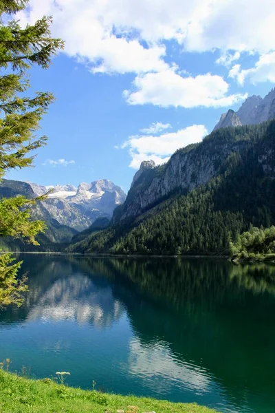 Paisaje Las Montañas Por Qué Austria Viaje Europa — Foto de Stock