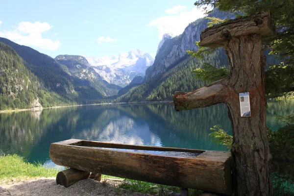 Landscape Mountainach Austria Travel Europie — Zdjęcie stockowe