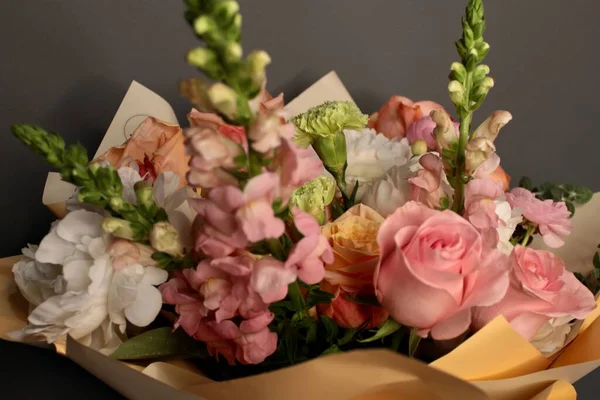 Bouquet Flores Shop Flores — Fotografia de Stock