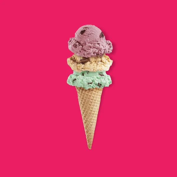 LIFESTYLE. ILLUSTRATION. COLORED ILLUSTRATION. DELICIOUS ICE CREAM. COLORED BACKGROUND.