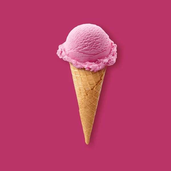 Жизнь Иллюстрация Цветная Иллюстрация Delicious Ice Cream Colored Beckgroup Стоковое Изображение