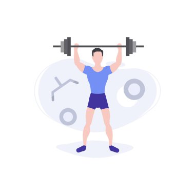 Spor müsabakalarına ve Tokyo Olimpiyatları 'na katılan çocuk.