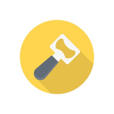 Şeffaf bir arkaplan üzerinde açılış vektör çizimi. Konsept ve grafik tasarım için vektör çizgisi düz simgesi.