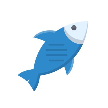 Şeffaf bir arkaplanda balık vektör çizimi. Konsept ve grafik tasarım için mükemmel kalite semboller.. 