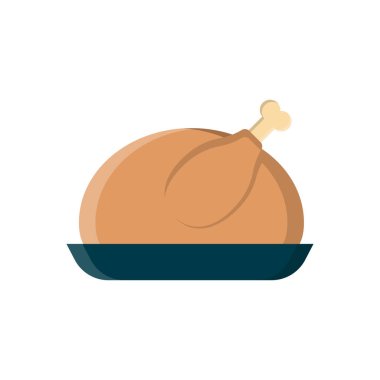 Şeffaf bir arkaplanda bacak parçası vektör çizimi. Konsept ve grafik tasarım için vektör çizgisi düz simgesi. 